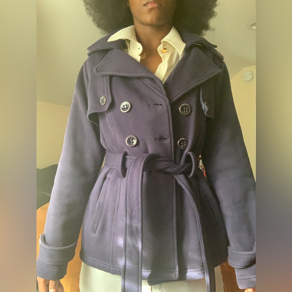 Navy Blue Peacoat